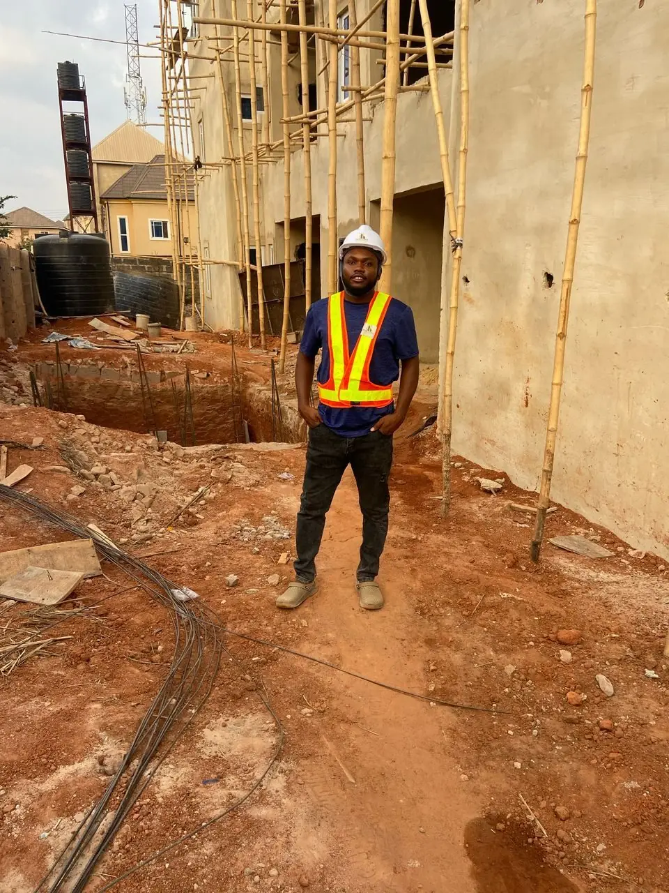 Site supervision during substructure works
